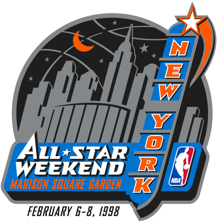 NBA All-Star Game 1998 Primary Logo iron on transfers for T-shirts